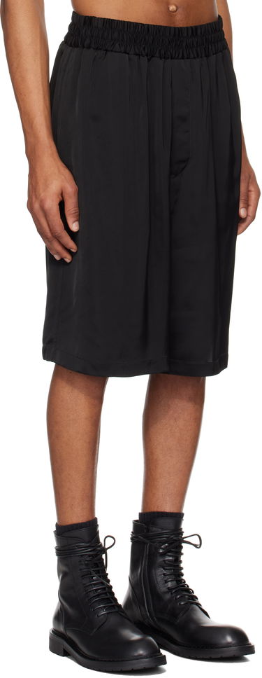 Къси панталони Jil Sander Jil Sander Fluid Viscose Shorts Черно | J23KA0108_J65022, 1
