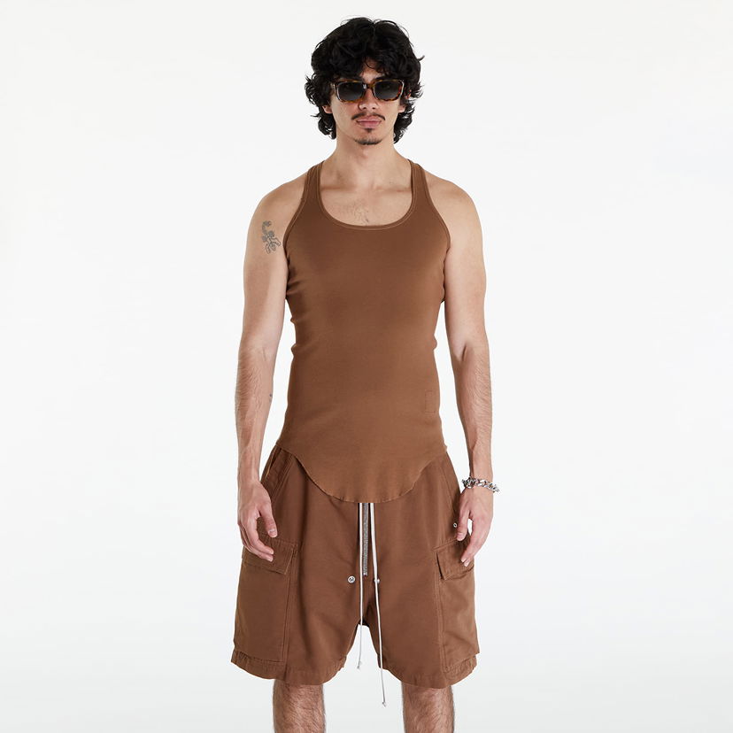 Потник Rick Owens DRKSHDW Dark Tank Top Khaki Brown Кафяво | DU01D1152 RN 44