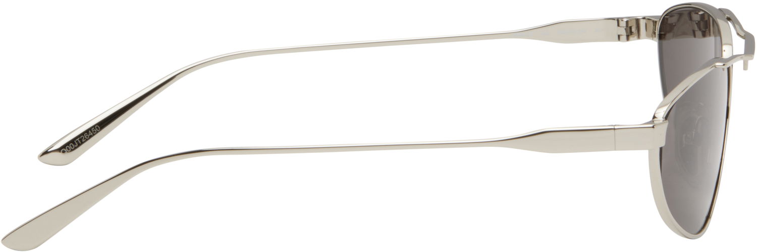 Слънчеви очила Balenciaga Balenciaga Tag 3.0 Oval Metal Sunglasses Металик | BB0417S-002, 1