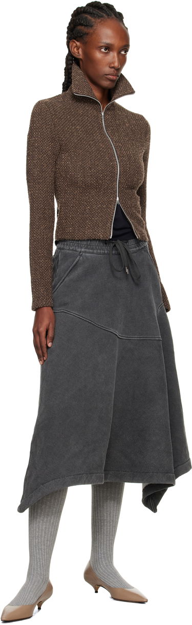 Пола OUR LEGACY Lounge Midi Skirt Сиво | W4256LF, 3