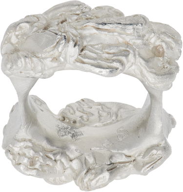 Пръстен OUR LEGACY OUR LEGACY Oyster Grande Ring Металик | A2258OS, 0