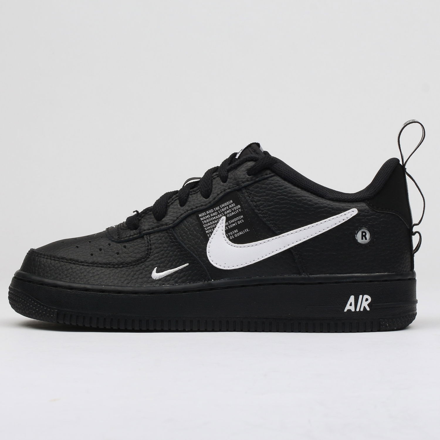 Кецове и обувки Nike Air Force 1 LV8 Utility GS Черно | AR1708-001, 0