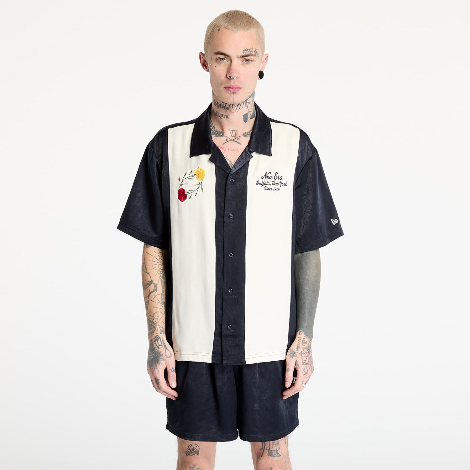 Риза New Era New Era Stripe Revere Shirt Многоцветен | 60596601, 0
