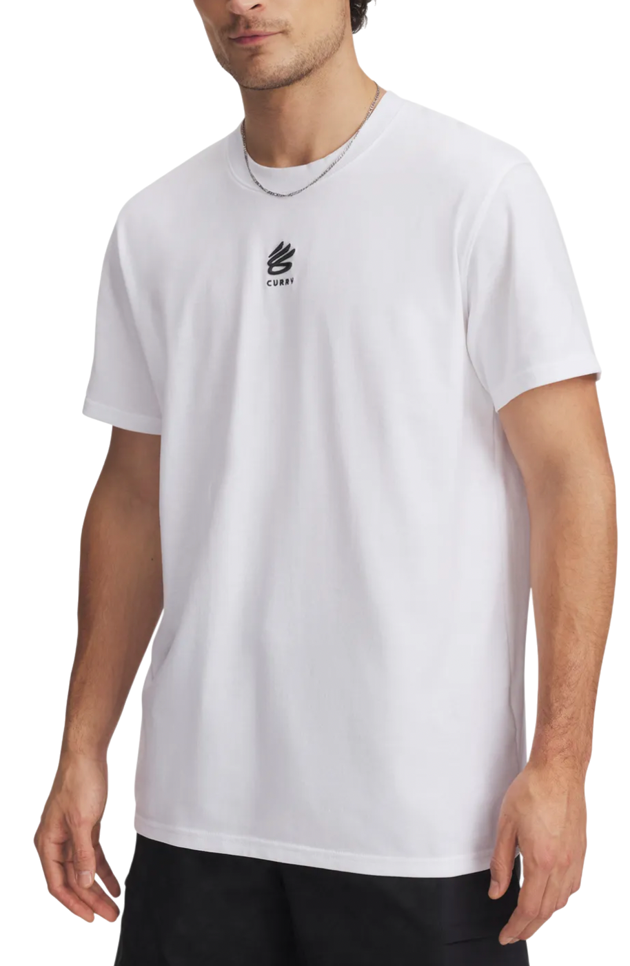 Тениска Under Armour Curry Heavyweight Logo T-Shirt Бяло | 1387107-100, 0
