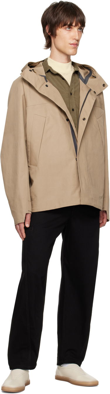 Ветровка LEMAIRE LEMAIRE Soft Technical Parka Jacket Бежово | OW1095 LF1294, 3