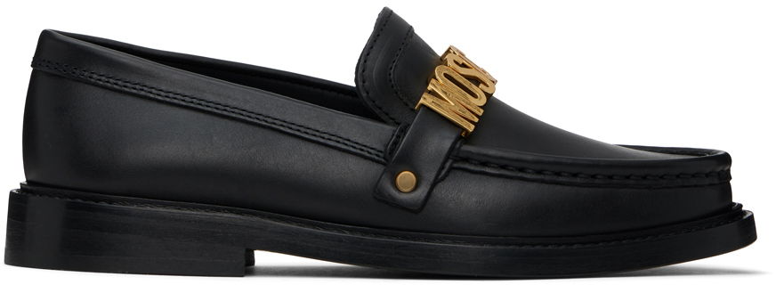 Облекло Moschino Moschino College Loafers Черно | MA10362C1I MF0 000, 0