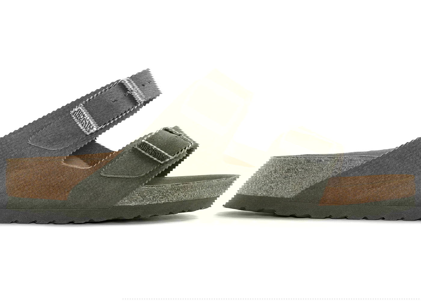 Кецове и обувки Birkenstock Arizona Vegan Зелено | 1024550/1024544, 0