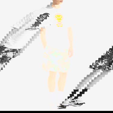 Тениска BAPE Bathing Ape Baby Milo Graphic Tee Бяло | 002TEL301001M-WHT, 4