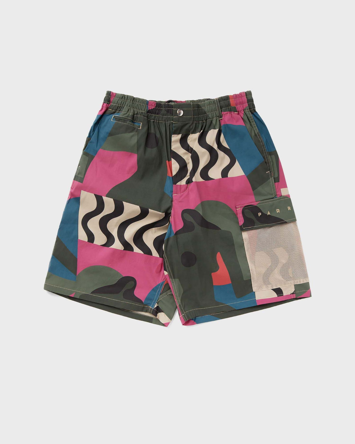 Къси панталони By Parra Distorted Camo Print Shorts Зелено | 51441, 0