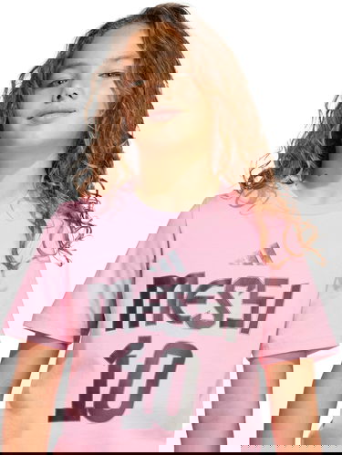Тениска adidas Originals Messi Graphic T-Shirt Розово | jm3552, 3