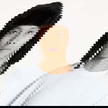 Шапка RIPNDIP RIPNDIP Astro Aviator Faux Fur Trapper Hat Черно | RNDFALL25153, 0