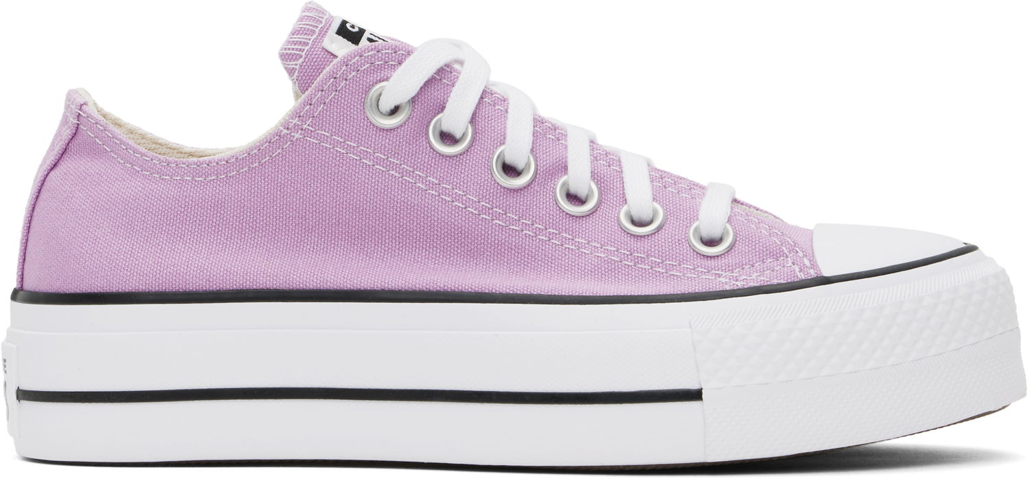 Кецове и обувки Converse Chuck Taylor All Star Lift Platform Low Top Лилаво | A09394C, 0