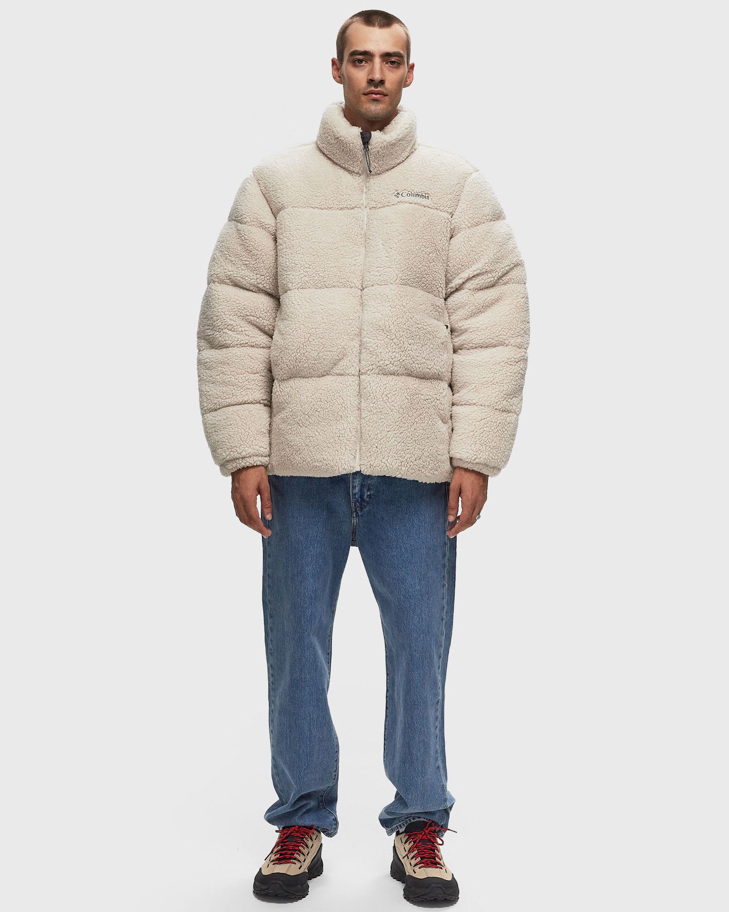 Пухо яке Columbia Puffect II Sherpa Jacket Бежово | 2086841278, 1
