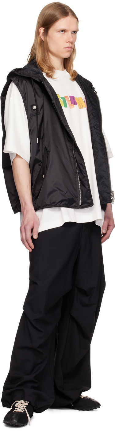 Жилетка Mastermind WORLD Mastermind World Hooded Nylon Vest Черно | MW25S14-VE002-501, 3