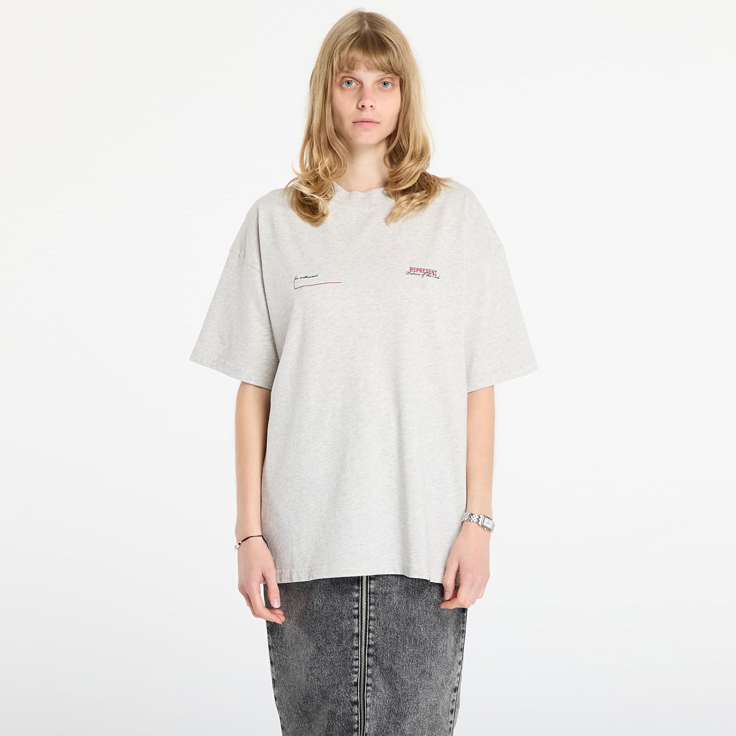 Тениска Represent Clo Patron Of The Club T-Shirt Сиво | MLM4274-30, 0
