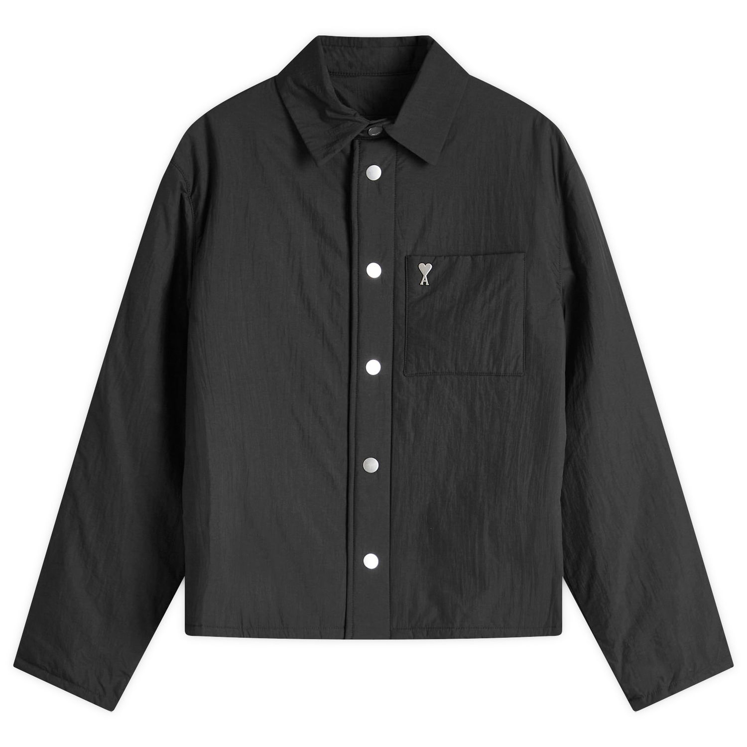 Риза AMI Padded Overshirt Черно | HJK238-PA0009-001, 0