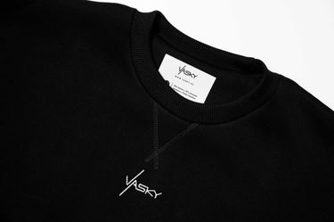 Пуловер Vasky Oversize Sweatshirt Черно | A-1240-001, 2