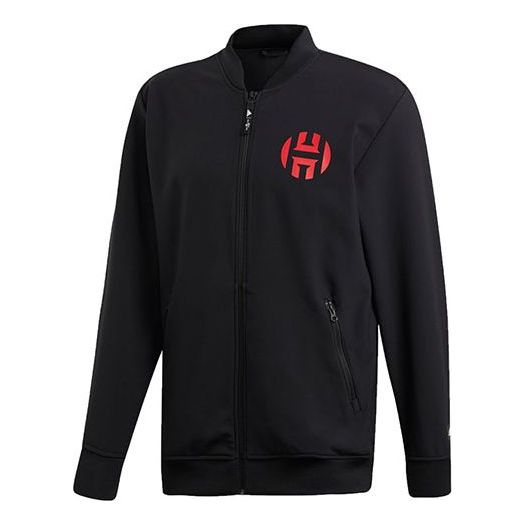 Яке бомбър adidas Originals Harden Basketball Jacket Черно | EA2356, 0