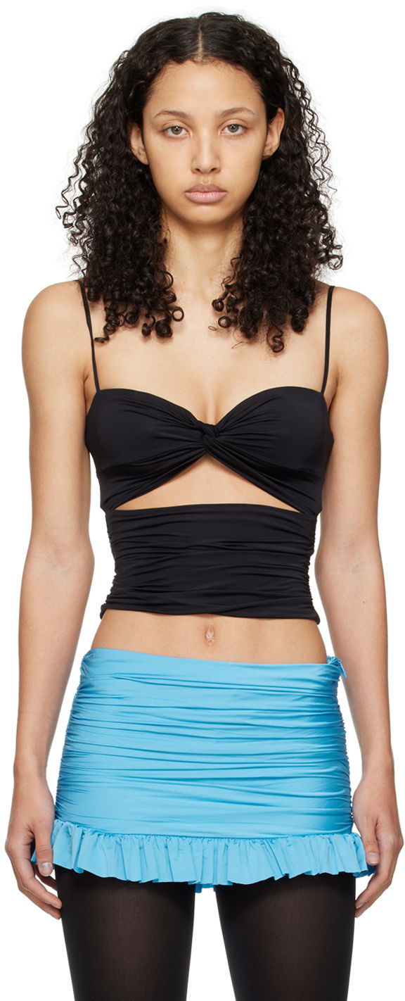 Guizio Beia Twist Cutout Top