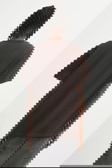 Тениска Carhartt WIP Chase T-Shirt Кафяво | I026391-00W.XX, 4