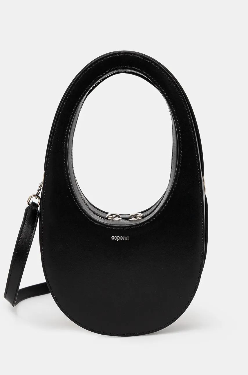 Чанта през рамо Coperni Mini Swipe Crossbody Bag Черно | COPBA38BIS405, 0
