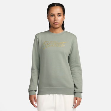 Пуловер Nike Club Shine Crewneck Sweatshirt Зелено | FV8057-370, 0