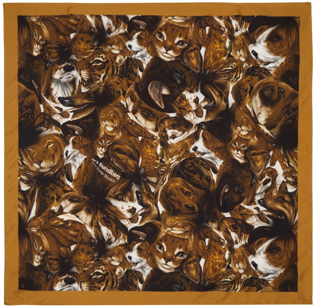 Per B Sundberg Edition Print Silk Scarf