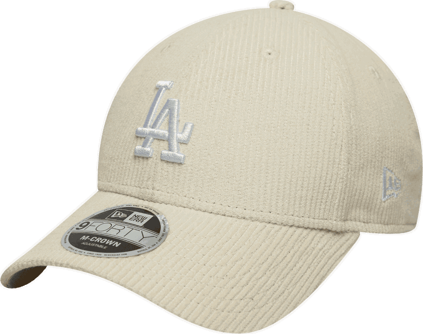 Шапка с козирка New Era MLB Los Angeles Dodgers 9Forty Corduroy Cap Бежово | 60691060-270