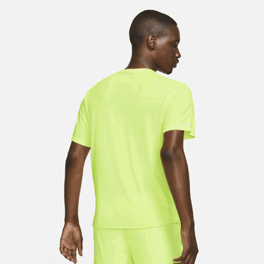 Тениска Nike Nike Dri-FIT Miler Men's Running T-Shirt Жълто | cu5992-702, 3