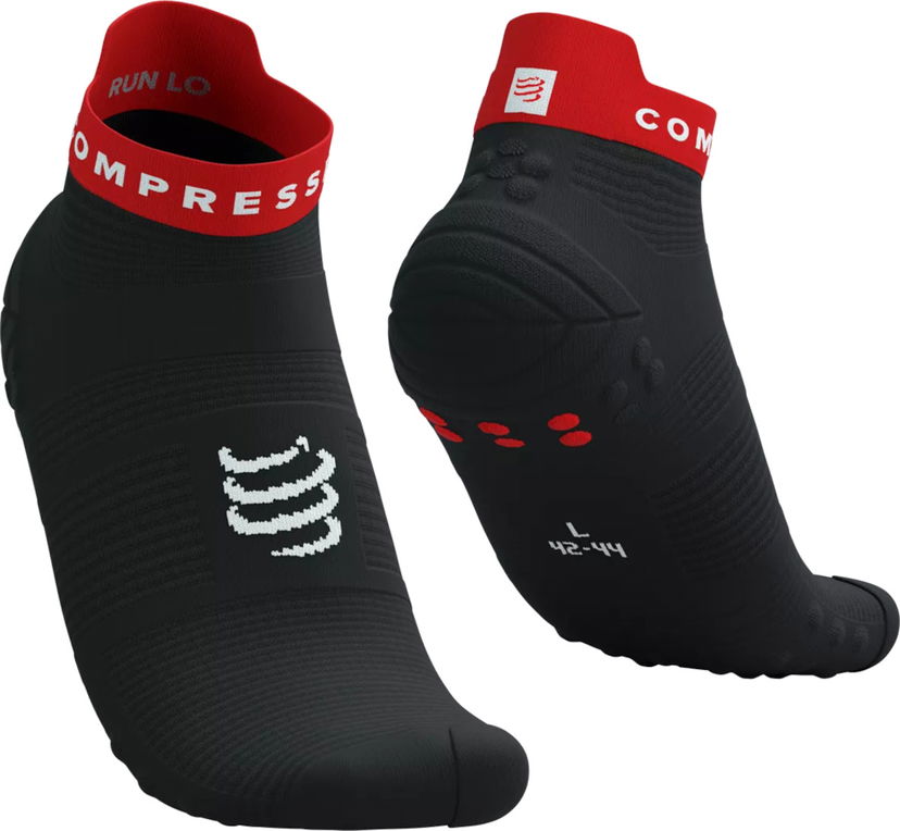 Чорапи Compressport Pro Racing Socks v4.0 Run Low Socks Черно | xu00047b9017