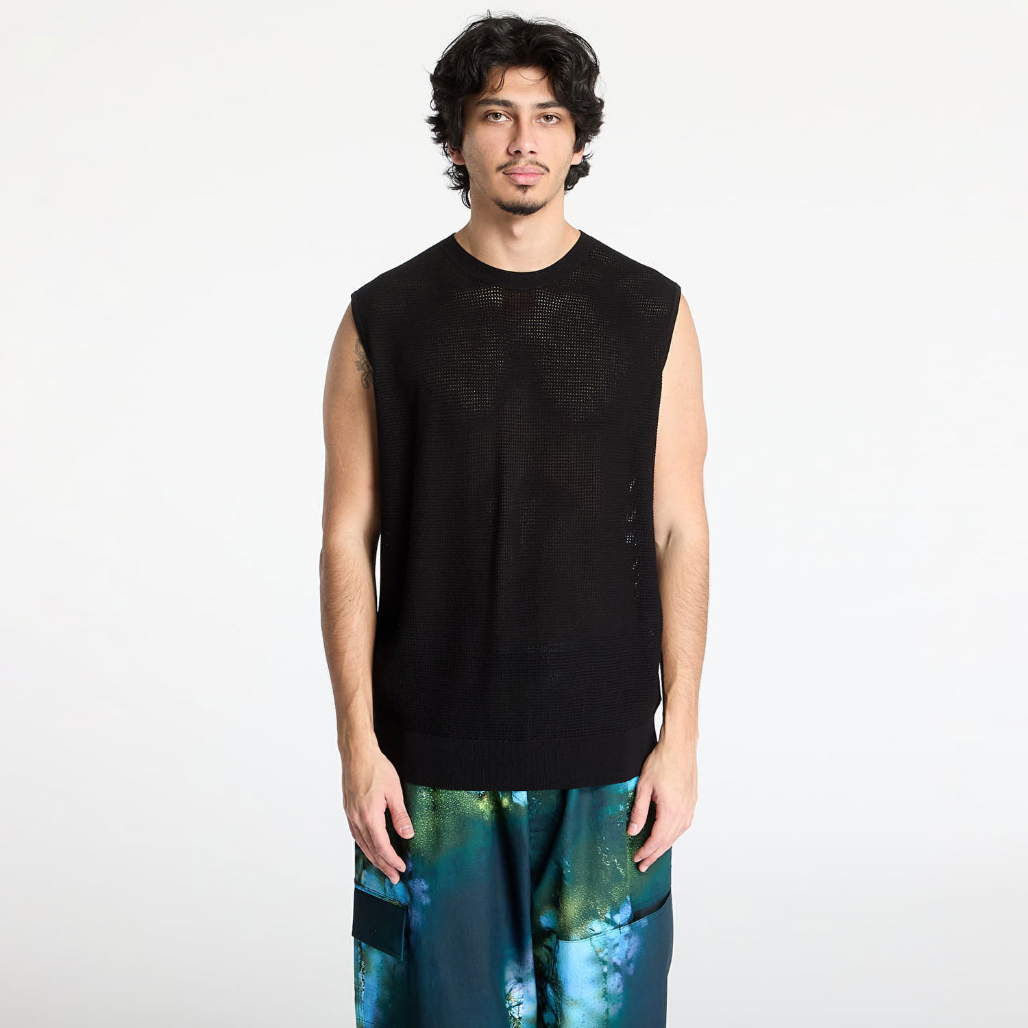 Пуловер Y-3 Y-3 Graphic Knit Vest Черно | JN4874, 0