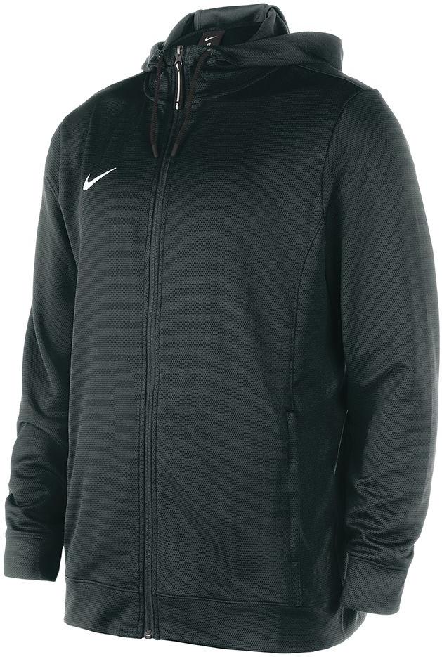 Суитчър Nike Textured Team Basketball Full Zip Hoodie Черно | nt0205-010