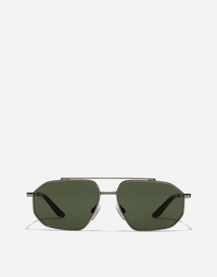 Слънчеви очила Dolce & Gabbana Metal Classic Geometric Double Bridge Sunglasses Металик | VG2328VM4719V000