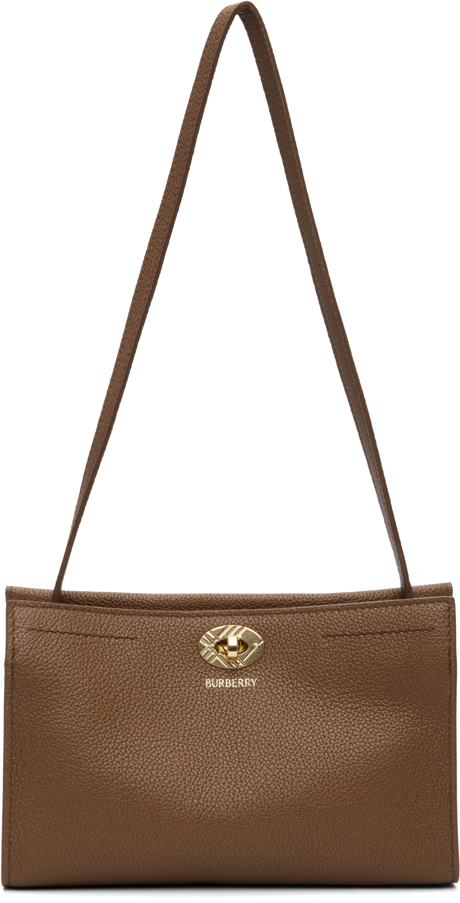 Дамска чанта Burberry Burberry Cotswolds Pouch Bag Кафяво | 8111424, 0