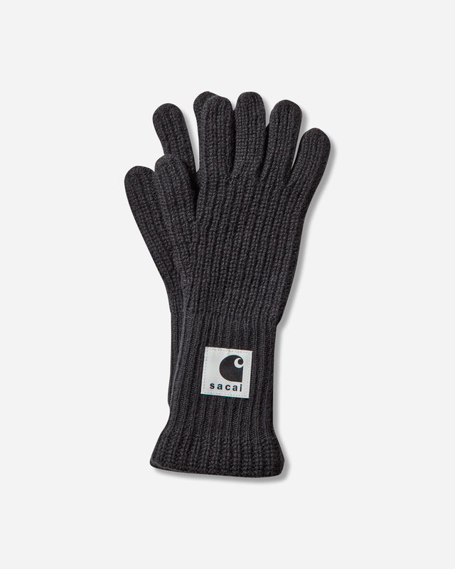 sacai Wool Knit Gloves