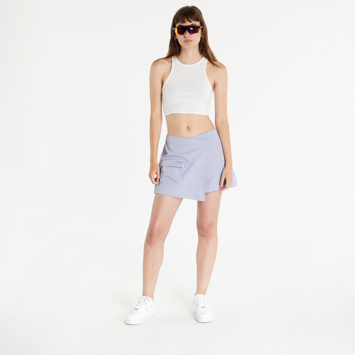 Къси панталони Nike Sportswear Tech Pack Mid-Rise Skort Лилаво | DV8491-519, 1