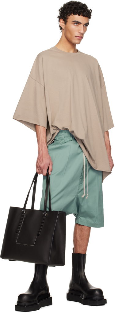 Голяма пазарска чанта Rick Owens Rick Owens Hollywood Edith Shopper Tote Черно | RA01E0654 LCN, 3