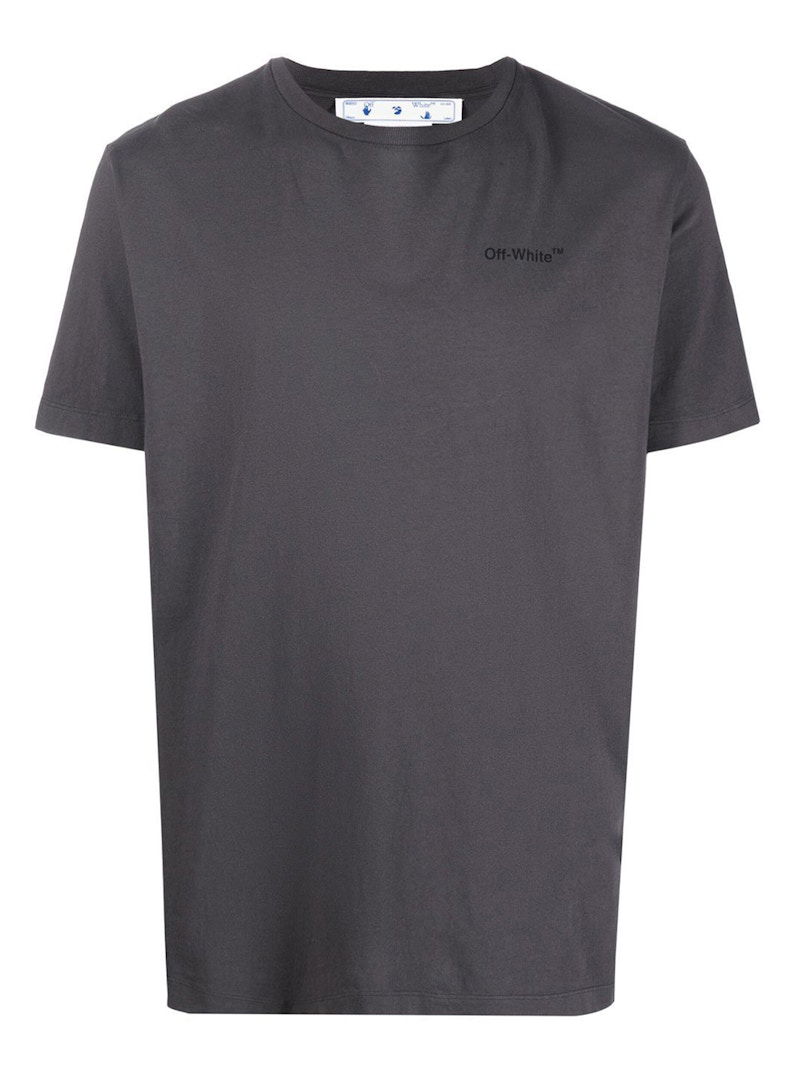 Тениска Off-White T-Shirt With Print Сиво | OMAA027S22JER0021010