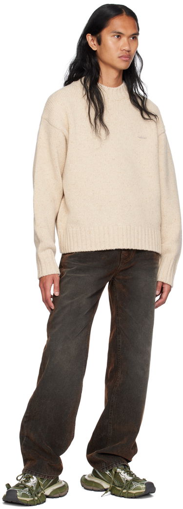 Пуловер We11done We11done Chunky Knit Sweater Бежово | WD-KT2-24-626-U-BG, 3