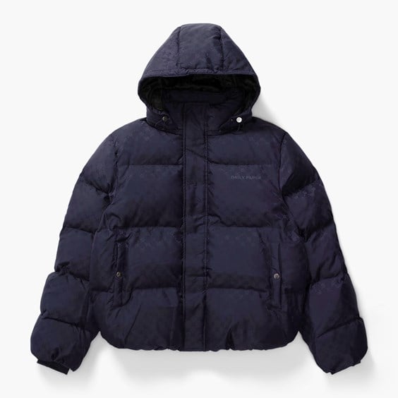 Пухо яке DAILY PAPER Ravan Puffer Jacket Тъмно синьо | 2321209, 0