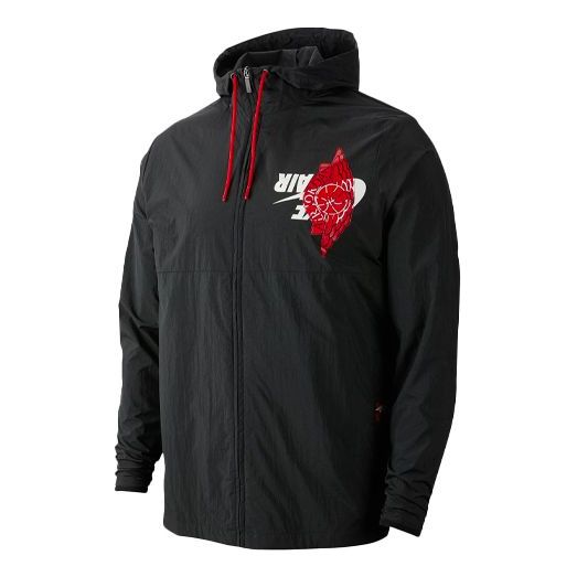 Ветровка Jordan Jordan Jumpman Hooded Zipper Jacket Черно | BQ8476-010