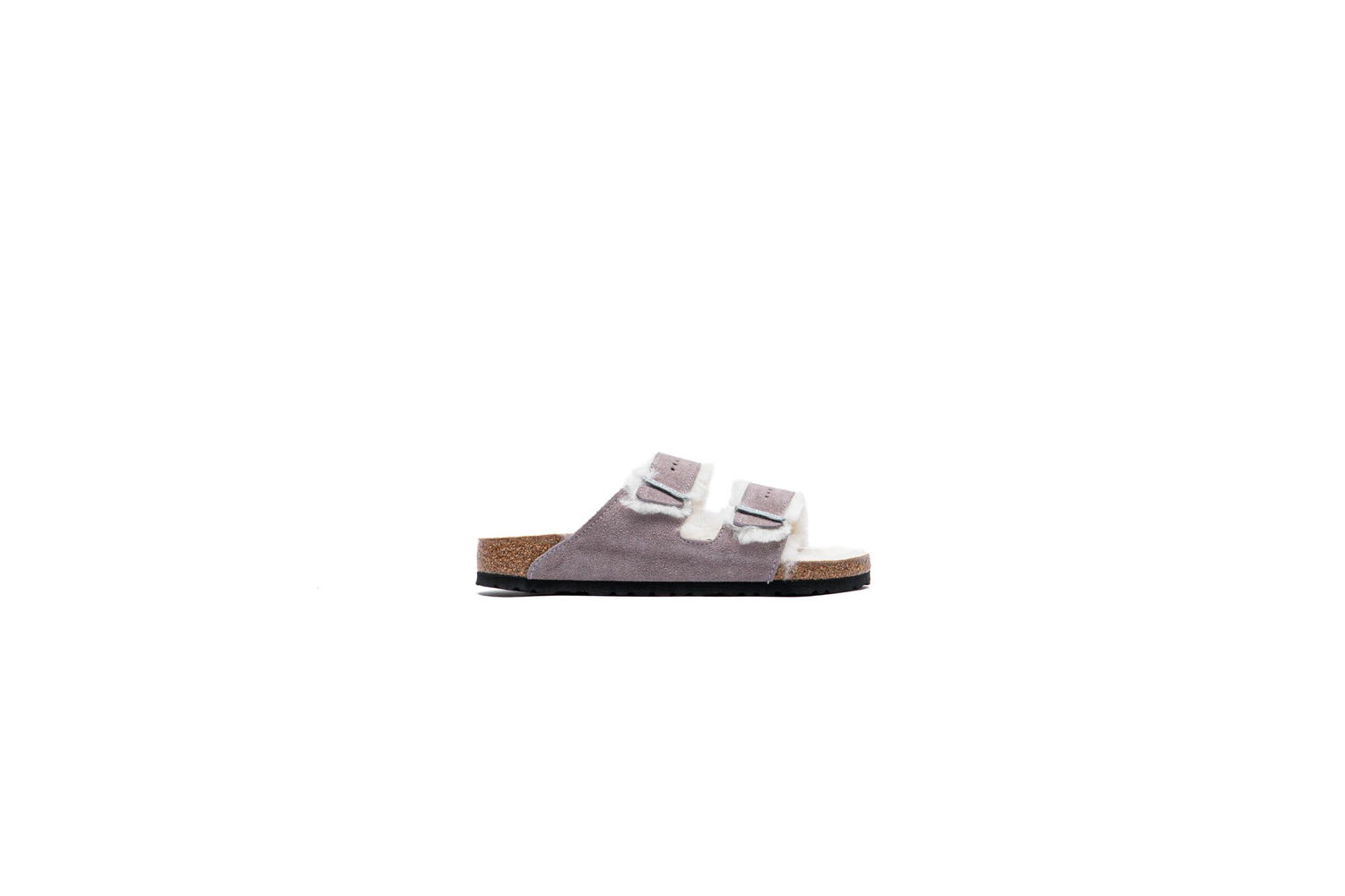 Кецове и обувки Birkenstock Birkenstock Arizona Shearling Narrow Fit Sandals Лилаво | 1028062, 0