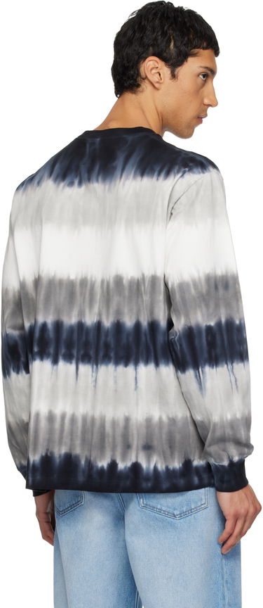 Тениска BAPE Drip Stripe LS T-Shirt Многоцветен | 001LTL801010M, 2