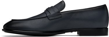 Кецове и обувки FERRAGAMO Salvatore Ferragamo Gancini Ornament Loafers Тъмно синьо | 778747, 2