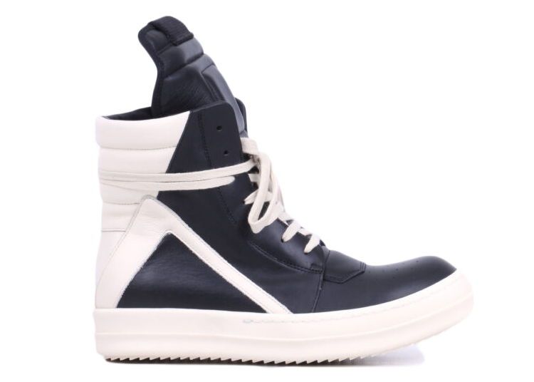 Кецове и обувки Rick Owens GeoBasket Black Milk (W) Черно | FW22-RP02B6894-LPO-911, 0