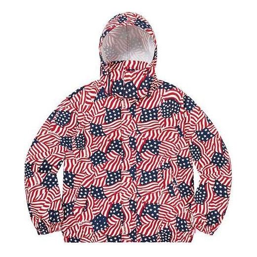 Ветровка Supreme Raglan Court American Flag Print Jacket Многоцветен | SUP-SS20-551, 0