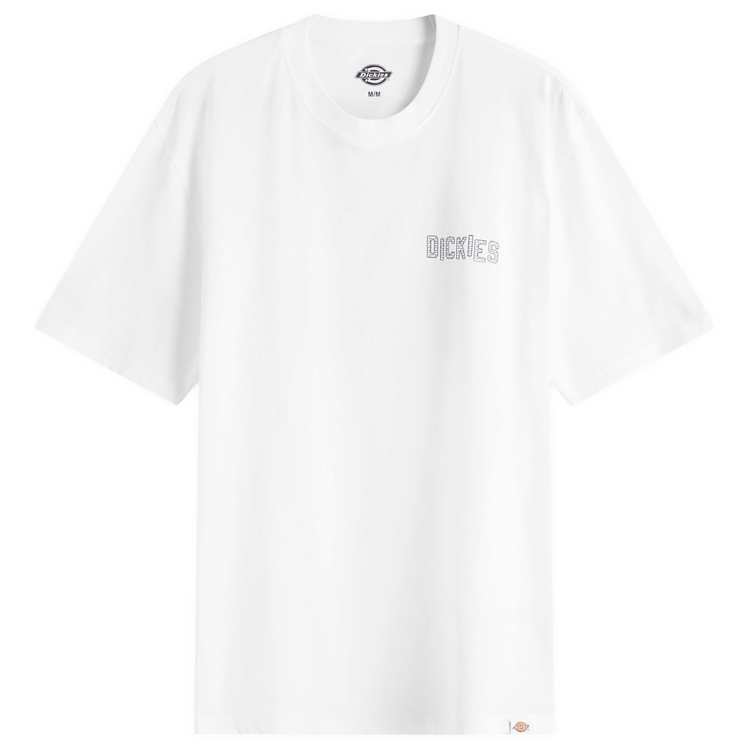 Тениска Dickies Bricklance T-Shirt, Large Бяло | DK0A4Z8R0WH1-452, 1