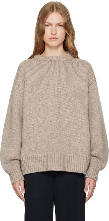Пуловер The Row The Row Himus Knit Sweater Бежово | 8287-Y120, 0