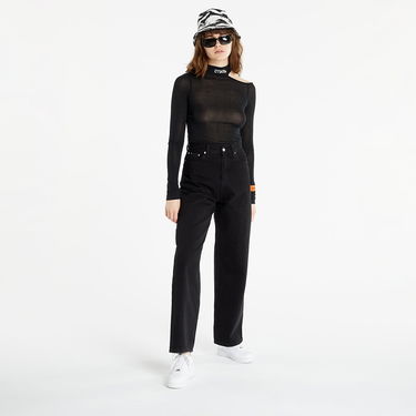 Тениска HERON PRESTON Cut Shoulder Mockneck Ctnmb Черно | HWAB023S22JER0011001, 0
