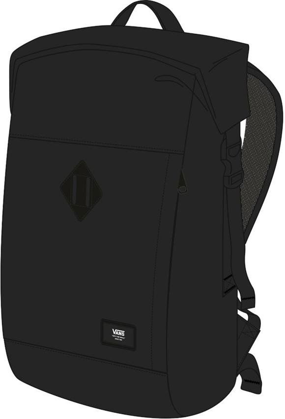 Раница Vans Roll Top Backpack Черно | vn0a36yjblk1